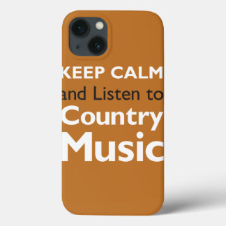 Keep Calm Country iPhone 13 Case
