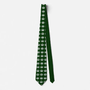 KEEP CALM CROWN on Green Customize This! Tie