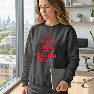 Keep Calm Custom Quote Template T-Shirt