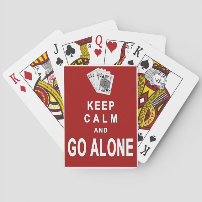 Keep Calm Deck Poker Cards (Back)