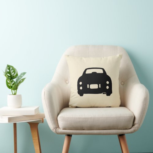 Keep Calm Drive a Figaro Car Throw Pillow