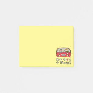 Keep Calm Driving Test Post-it Notes