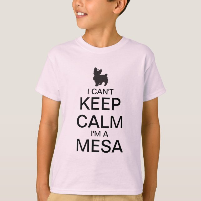 Keep Calm  | Girl Puppy T-Shirt (Front)