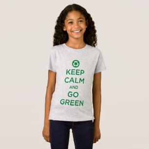 "Keep Calm Go Green" T-Shirt