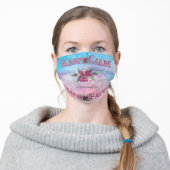 Keep Calm Have Faith Adult Cloth Face Mask (Worn)