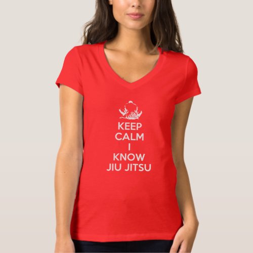 Keep Calm _ I know Jiu Jitsu T_Shirt