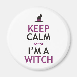 Keep Calm - I'm a Witch Magnet