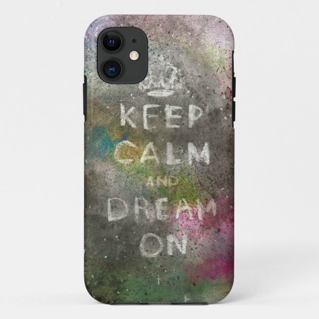 Keep Calm iPhone 5 case (Back)