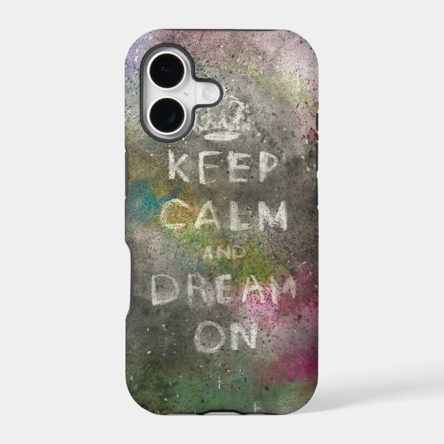 Keep Calm iPhone 5 case (Back)