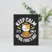 Keep Calm it's only April Fool's Day (Standing Front)
