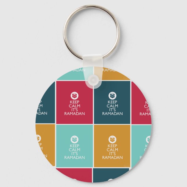 keep calm its ramadan! keychain (Front)