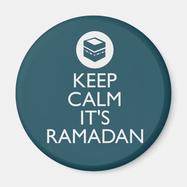 keep calm its ramadan magnet (Front)