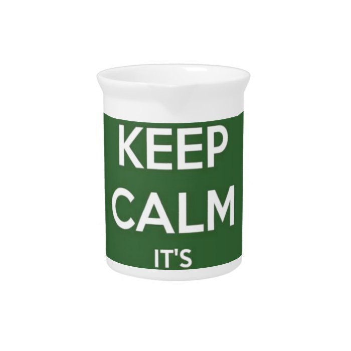 keep_calm beverage pitchers