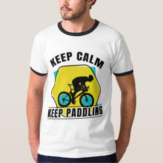 Keep Calm Keep Paddling Men's T-Shirt