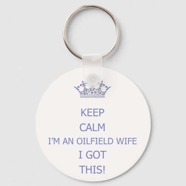 Keep Calm Keychain (Front)