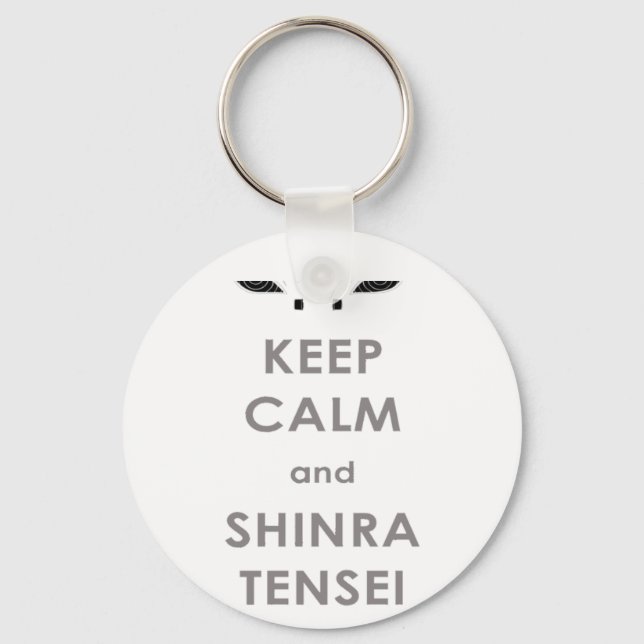 keep calm keychain (Front)