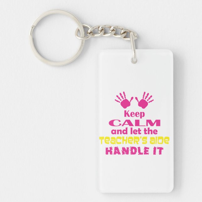 Keep Calm Keychain (Front)