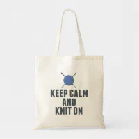 You Can Never Have Too Much Yarn Funny Knitting Tote Bag, Zazzle