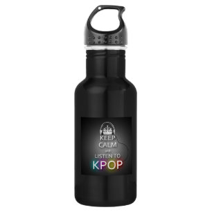 KEEP CALM (Kpop version) Water Bottle