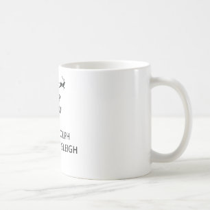 Keep Calm Let Rudolph Guide Sleigh Coffee Mug