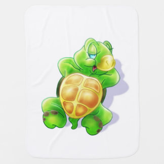 Keep calm like the Turtle Baby Blanket