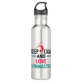 Gymnastics Water Bottle Gymnastics Gifts Gymnast Water Bottle Personalized Water  Bottle Kids Water Bottle Teen Gift Gymnast Gift 