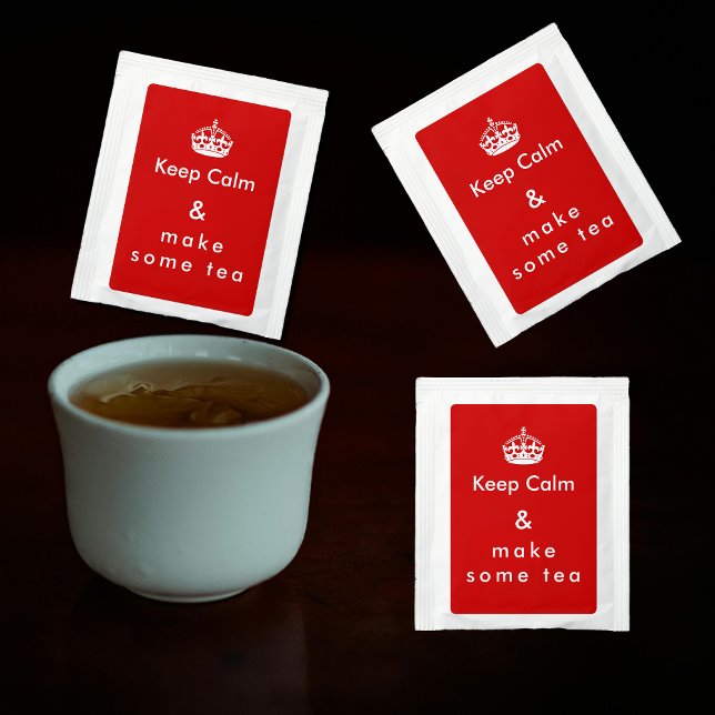 Keep  Calm - make tea Bag Drink Mix (Creator Uploaded)