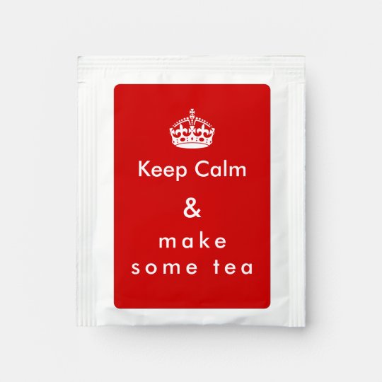 Keep Calm Make Tea Tea Bag Drink Mix 