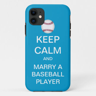 KEEP CALM Marry A Baseball Player iPhone 5 Case