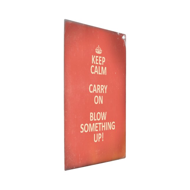 Keep Calm Metal Print (3/4)