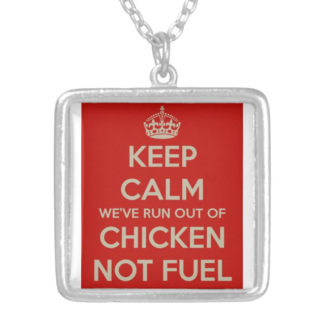 Keep Calm Necklace (Front)