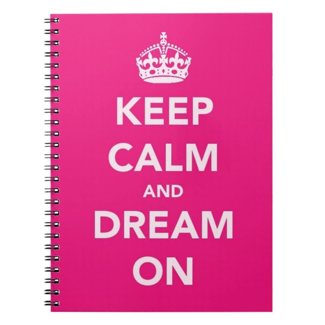 Keep Calm Notebook (Front)