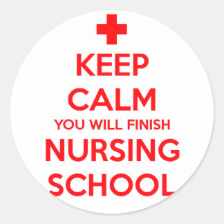 Keep Calm Nursing Stickers