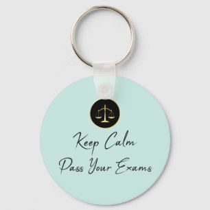Keep Calm. Pass Your Exams Keychain