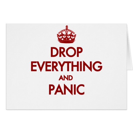 Keep Calm? Pfft! Cards (Front Horizontal)