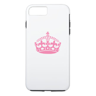 Keep calm pink victory crown iPhone 8 plus/7 plus case