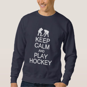 Keep Calm & Play Hockey shirt - choose style, colo