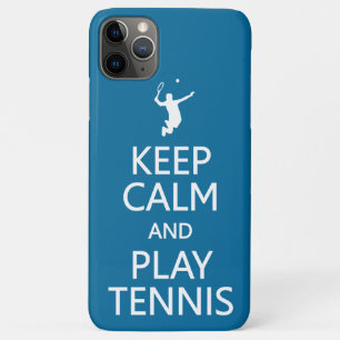 Keep Calm & Play Tennis custom color phone cases