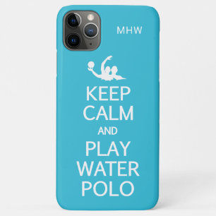 Keep Calm & Play Water Polo custom cases