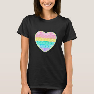 Keep Calm & Pop On Pop It Trendy Sensory Fidget To T-Shirt