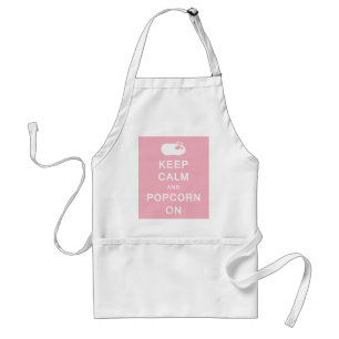 Keep Calm & Popcorn On Apron