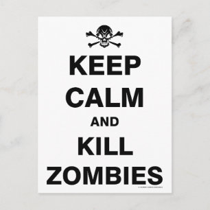 Keep Calm Postcard