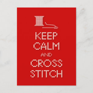 Keep Calm Postcard
