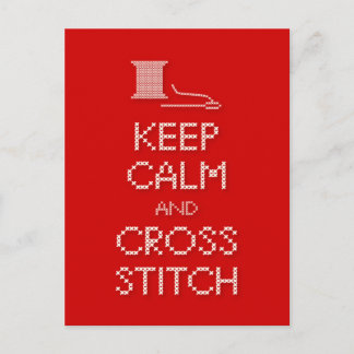 Keep Calm Postcard