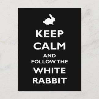 keep calm postcard