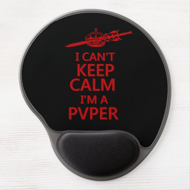 Keep Calm PVP Gel Mouse Pad (Front)