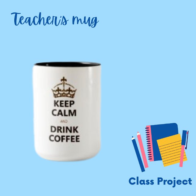  Keep Calm Quote Coffee Message Coffee Mug (Creator Uploaded)