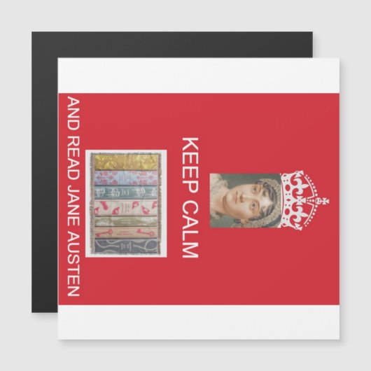 Keep Calm, Read Jane Austen (Front/Back)