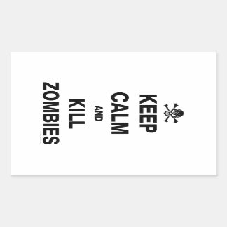 Keep Calm Rectangular Sticker