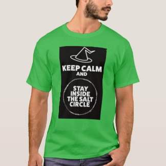 Keep calm / salt circle green T-Shirt